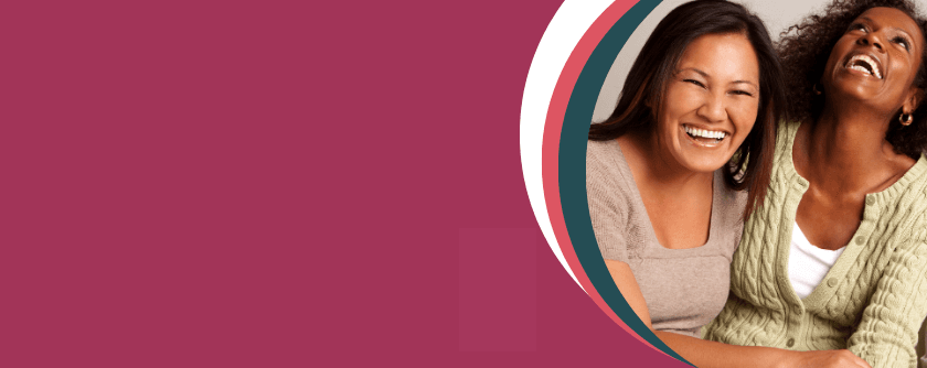 Women supporting each other